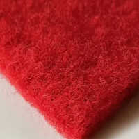 Red Non Woven Carpets - Design: Modern