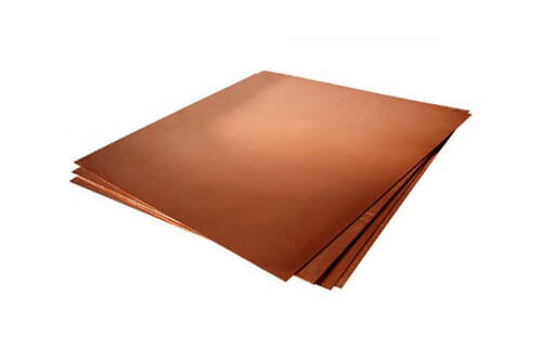 Reddish Copper Nickel 90/10 Sheet Plate