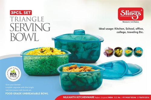 Transparent Serving Bowl