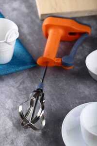 Silver & Orange Power Free Blender