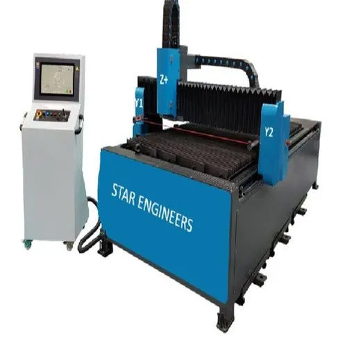 Table Type CNC Plasma Cutting Machine - Metal, Blue | Automatic Drive, Human Machine Interface, Warranty Included