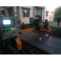Cnc Metal Strip Cutting Machine - Color: Gray