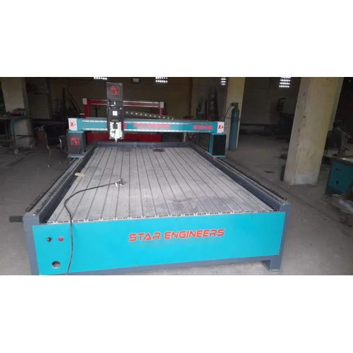 Blue Cnc Woodworking Router Machine