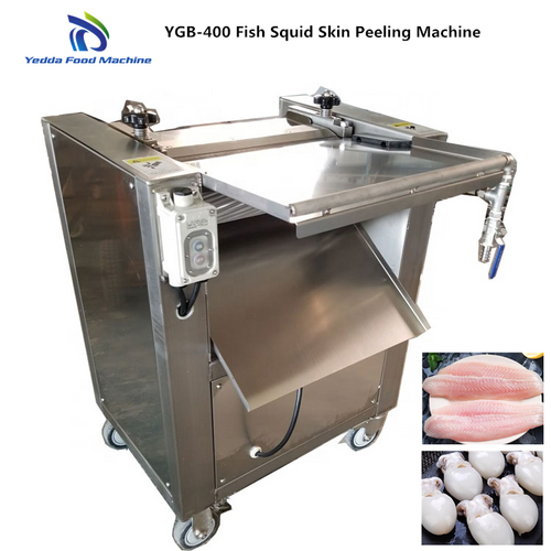 YGB-400 Automatic Fish Cuttlefish Squid Skin Peeling Machine
