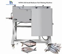 YDTW-150 Small Medium Fish Sardine filleting machine Fish Butterfly Cutting Machine