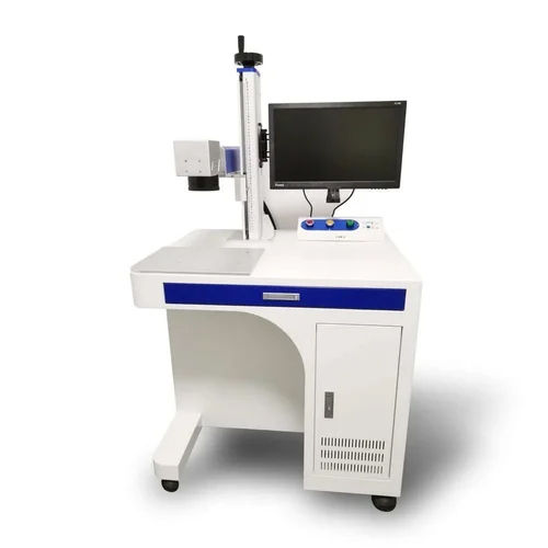 White Metal Laser Marking Machine