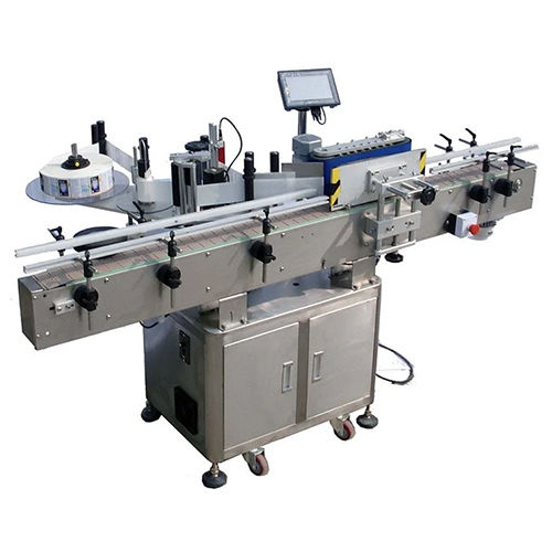 Silver Automatic Sticker Labeling Machine