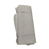 Cotton Polyester Tie Buckram - 50% Cotton & 50% Polyester Blend, White Color , Washable & Various Sizes Available, Plain Texture