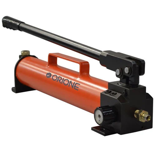 Red Stainless Steel Hydraulic Hand Pump