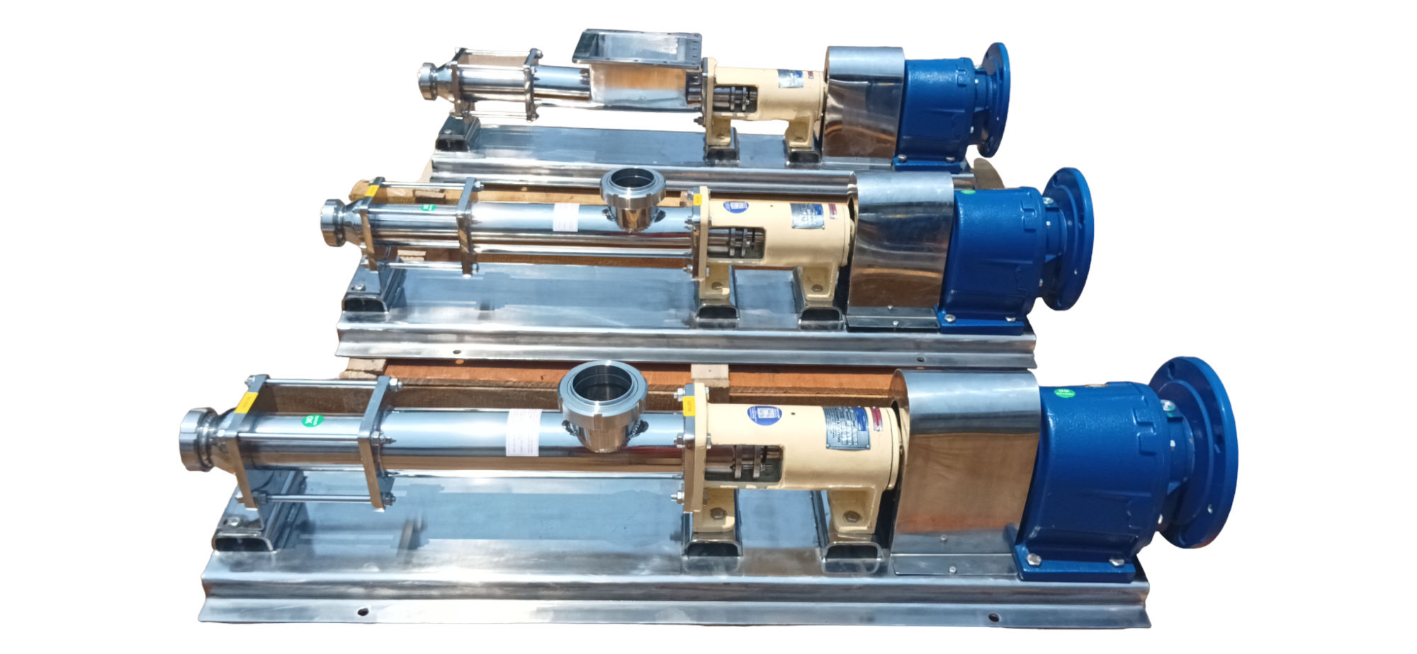 Stainless Steel Screw Pumps