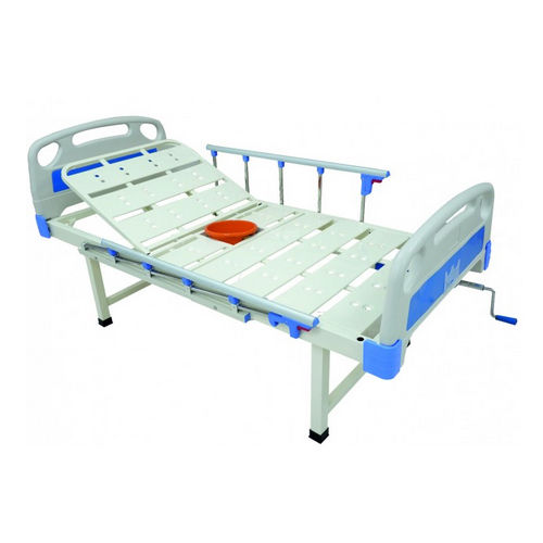 KW 478 - BACKREST SEMI-FOWLER COT WITH COMMODE PROVISION