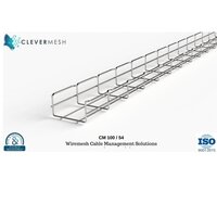 Ss304 Wiremesh Cable Trays - Stainless Steel Electropolished, 4/5/6mm Thickness, Standard Length 2.5/3m, Silver Finish | Durable Wire Mesh Design