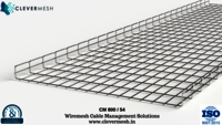 SS304 Wiremesh Cable Trays