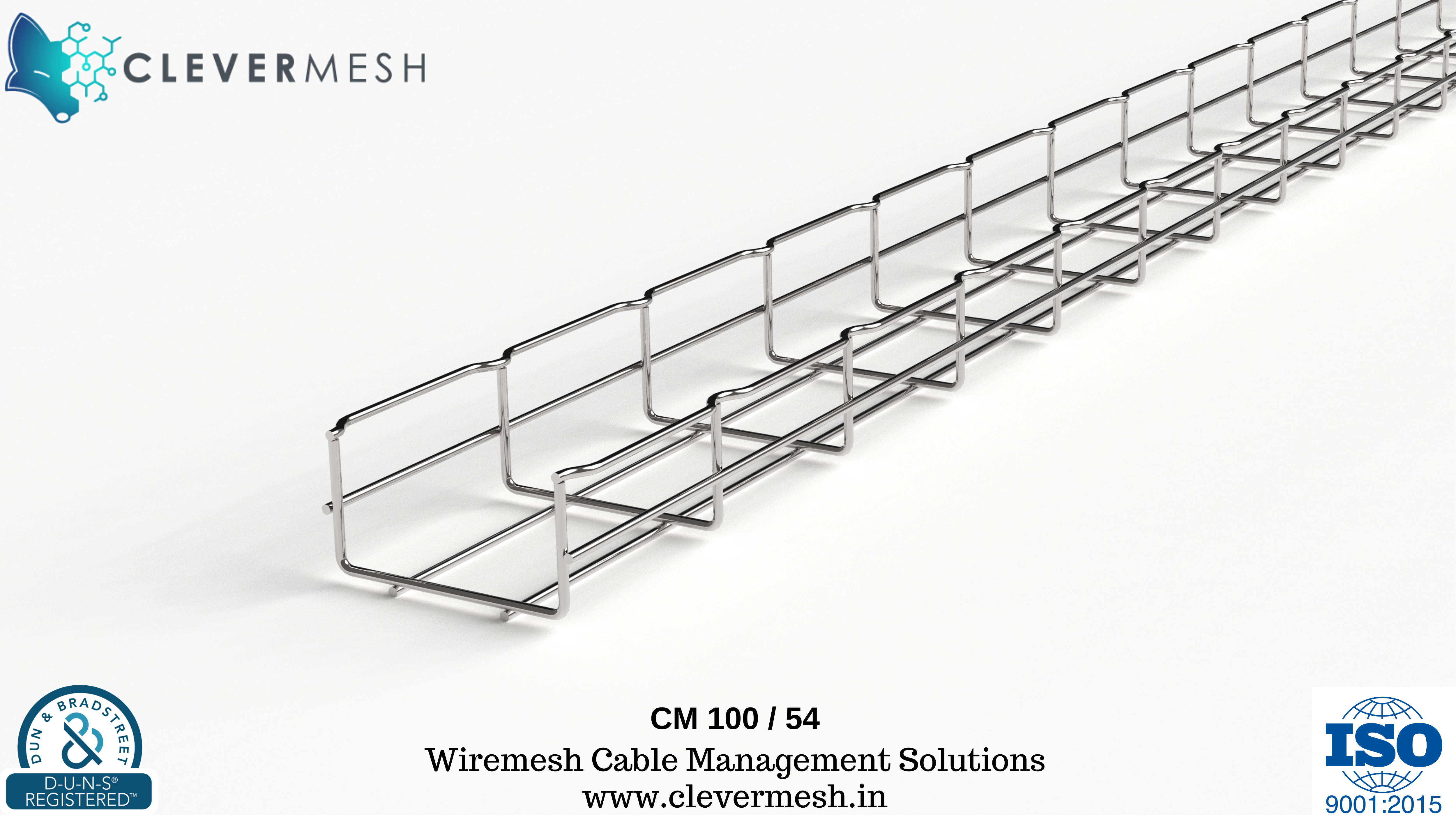 SS304 Wiremesh Cable Trays