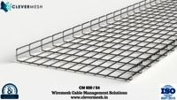 SS304 Wiremesh Cable Trays