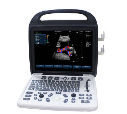 Laptop pet ultrasound machine color portable