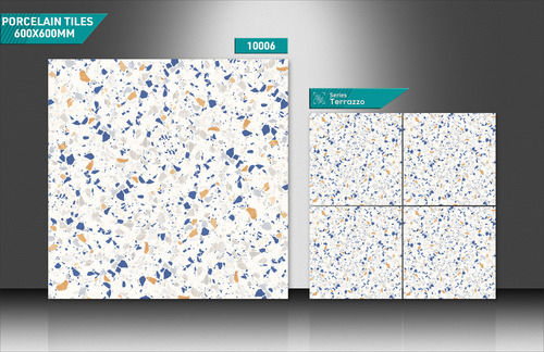 600x600mm Porcelain Terrazzo Tiles
