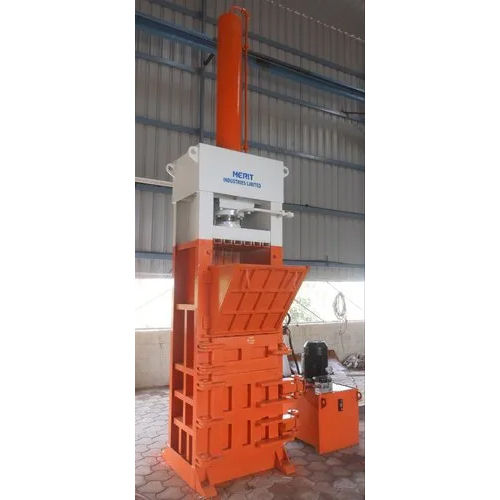 Orange Merrit Paper Baling Press