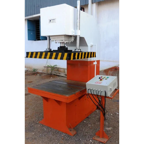 Orange/White Merrit C Frame Hydraulic Press