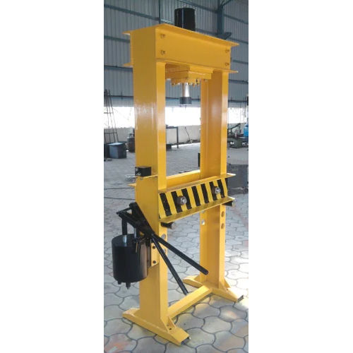 Yellow Merrit H Frame Hydraulic Press