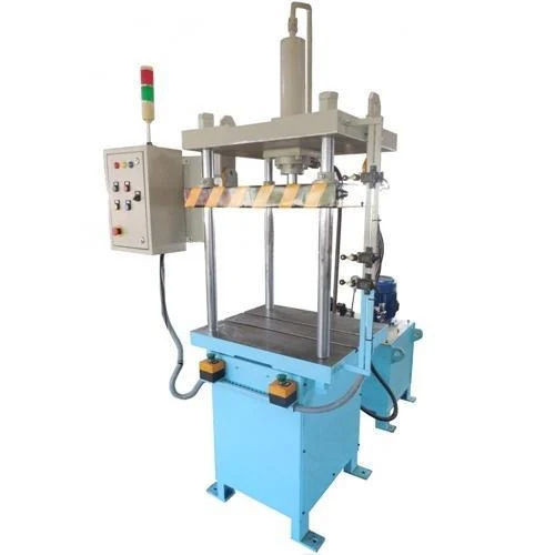 Blue Merrit Four Post Hydraulic Press