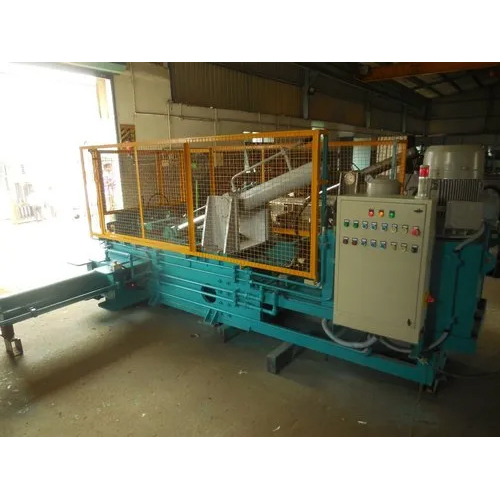 Automatic Triple Compression Scrap Baling Press