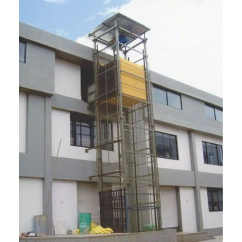 Merrit External Hoist Type Goods Lift Usage: Building Elevator