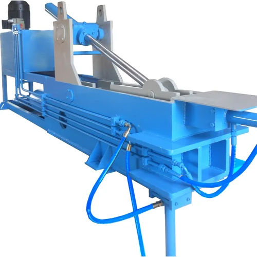 Blue Merrit Door Lock Hydraulic Scrap Baling Press