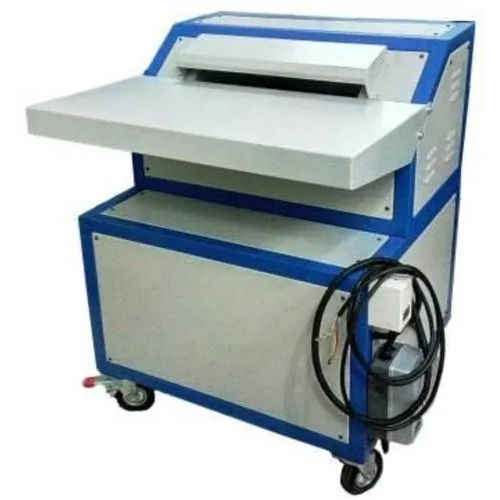 Grey/Blue Industrial Paper Shredder Machine Merrit