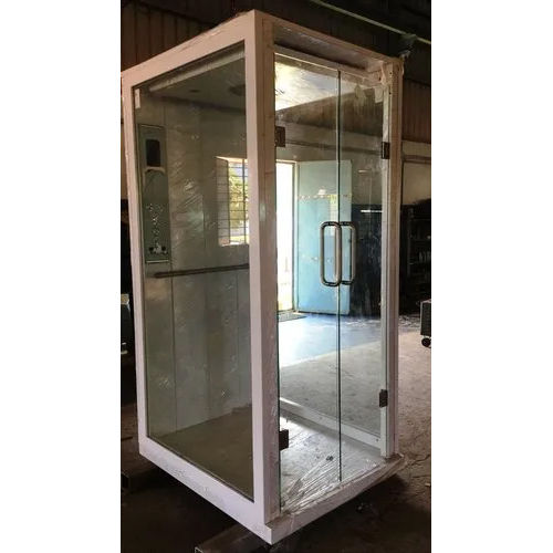 Stainless Steel Passanger Lift Glass Cabin