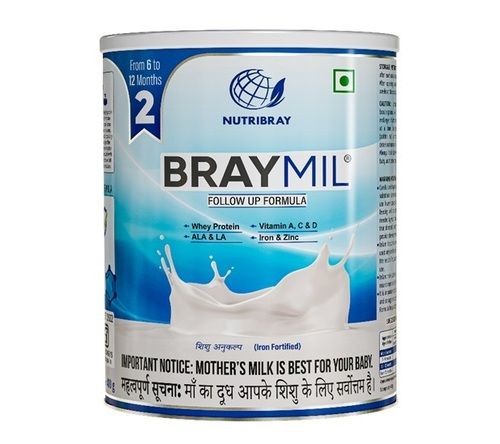 BRAYMIL 2 Follow Up Formula Stage - 2 400 gm ( From 6 to 12 Months)