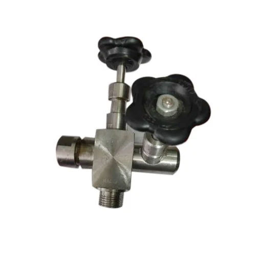 Three Way Gauge Ball Valve