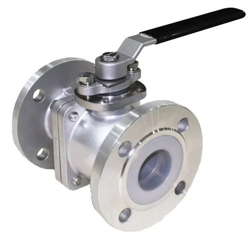 PTFE Lined Flanged End Ball Valve