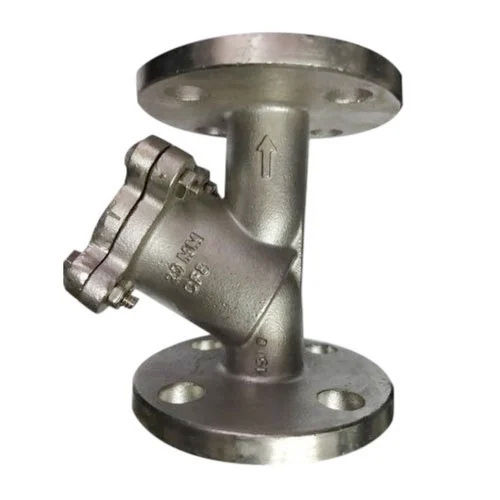 Y Type Stainless Steel Flange End Strainer Valves Application: Industrial