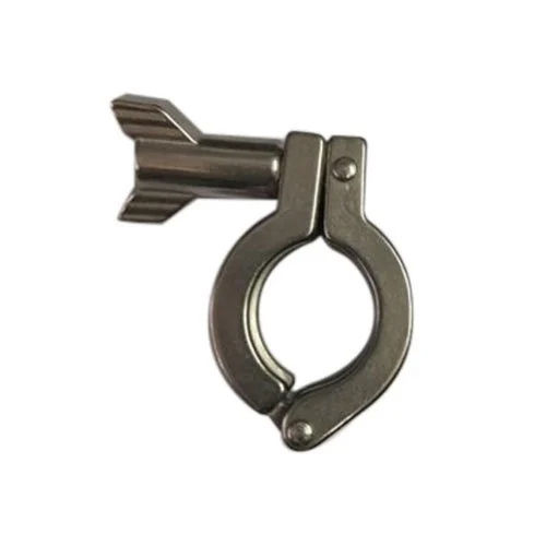 Silver Stainless Steel Triclover Clamp