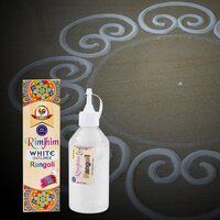 Rimjhim Rangoli White Outliner Bottle 250g