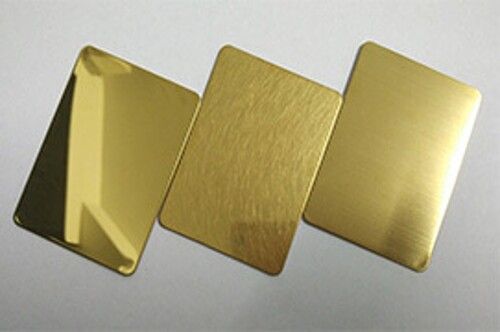 304 STAINLESS STEEL CLOUR GOLD SHEET