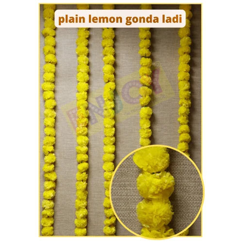 Plain Gonda Ladi Garland