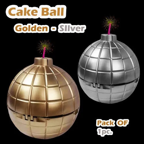 Enjoy Golden Silver Cake Ball Manufacturer in Thane, Joker Snow Spray  Supplier