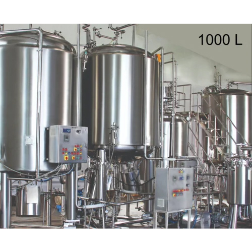 Syrup Making Machine Capacity: 500 Liter/Day