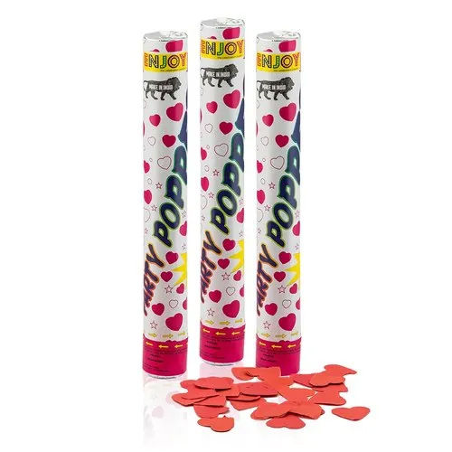 Paper Heart Party Popper - ENJOY