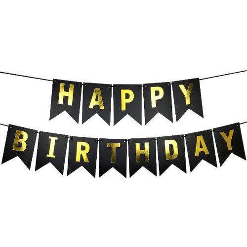 Multicolour Enjoy Happy Birthday Party Banner