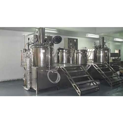 Cosmetic Machinery - Stainless Steel, 210-440 Volt | Automatic Control, Gray Finish