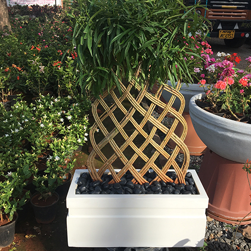 Fiber Rectangle Planter