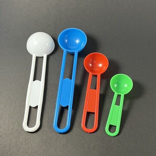 Plastic Spoon - Plastic Material, 2 to 5.5 Inch Size, Customizable Colors | User-Friendly, Lightweight, Economical Design