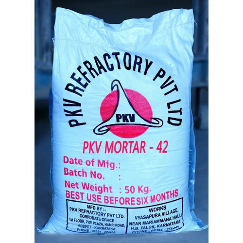 Pkv 42 Refractory Mor Tar Application: Industrial