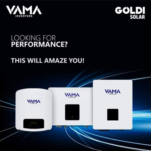VAMA ON GRID INVETER 3 PHASE GOLDI SOLAR 8 KW
