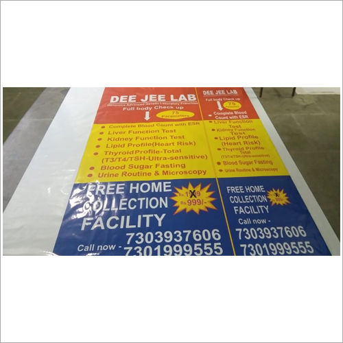 Multicolor Backlit Flex For Advertising Services