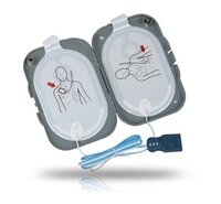 Philips Heart Start Frx Aed Pads - Semi-rigid Case | Pre-connected, Compatible With Adults, Children, And Infants, Heartstart-compatible Plug