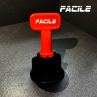 FACILE Reusable Tile Leveling System1.5mm Thickness with SS pin - mm2mm Products